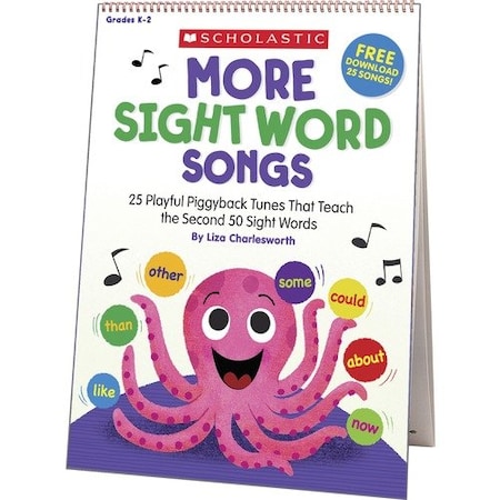 Scholastic Teaching Resources CHART, FLIP, SGHTWRDS, SONG SHS1338317105